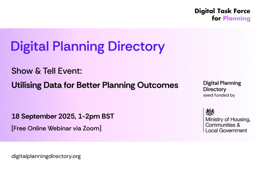 Link to Digital Planning Directory Online Show and Tell: Utilising Data for Better Planning Outcomes