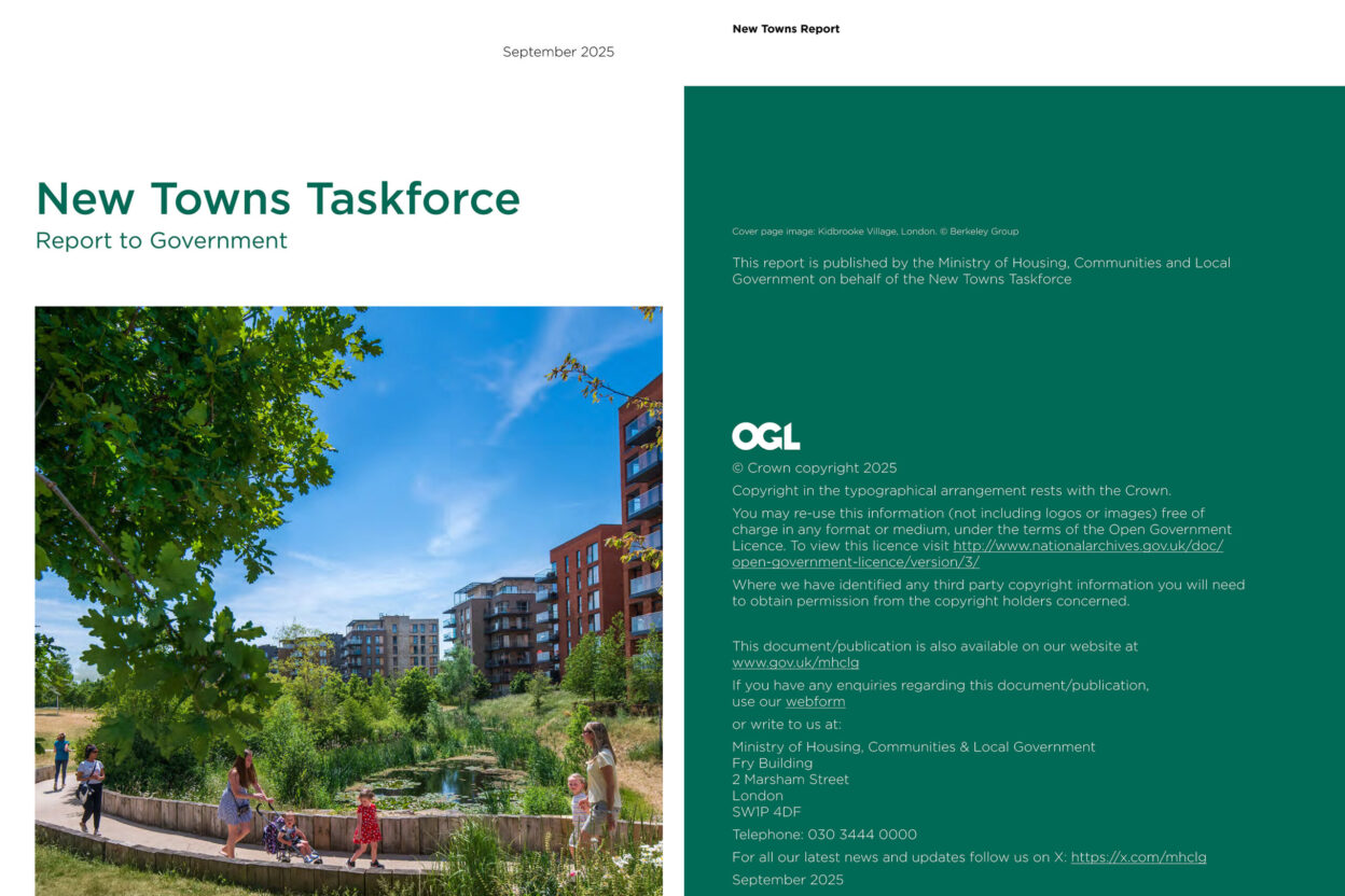 New Towns Taskforce report