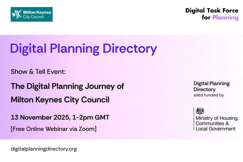 Link to The Digital Planning Journey of Milton Keynes City Council