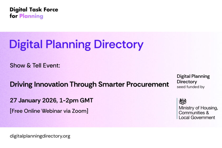 Link to Digital Planning Directory Online Show and Tell: Driving Innovation Through Smarter Procurement